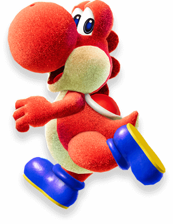 red yoshi stuffed animal